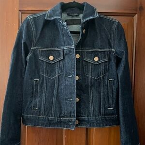 Lulus Dark Blue Jean Jacket